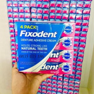 [Hàng về] KEO DÁN RĂNG FIXODENT 68g USA