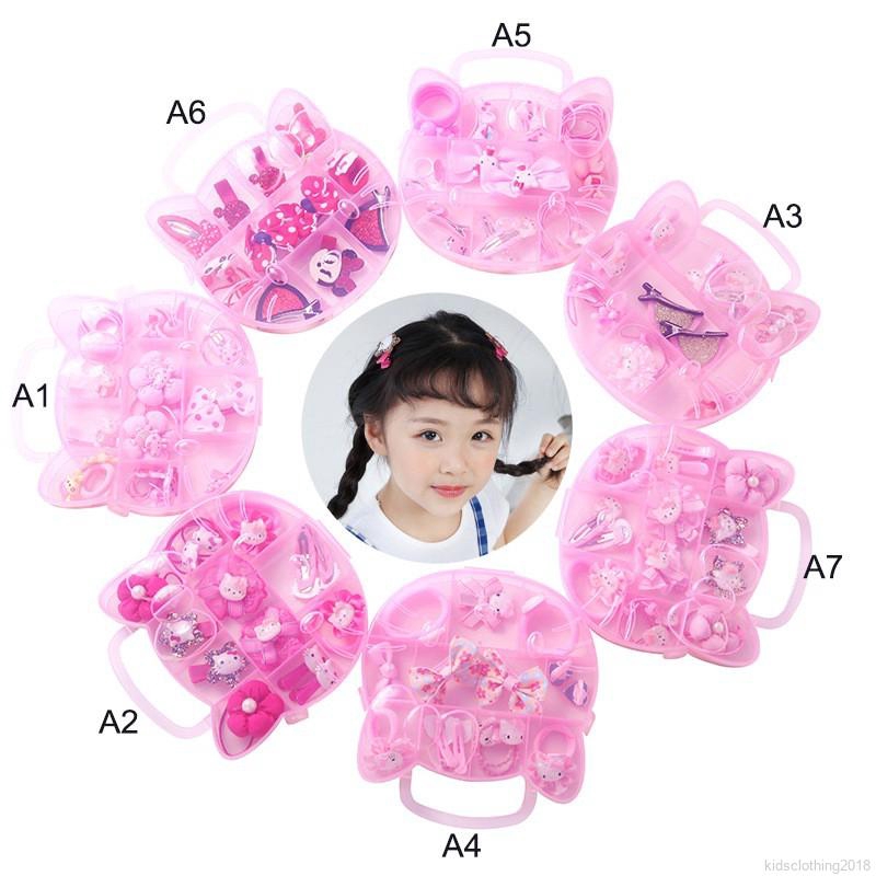 Kẹp Tóc Hello Kitty Dễ Thương Cho Bé Gái