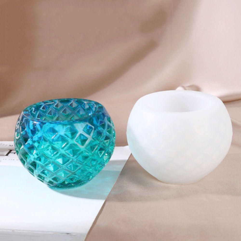 YIYU Khuôn Silicone Làm Nến Sáp DIY Sáng Tạo Tiện Dụng