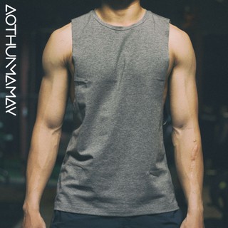 Áo TankTop Xám Mạ May