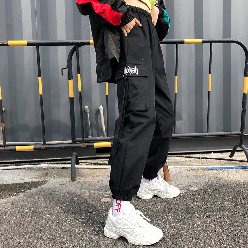 (Order) Quần jogger túi hộp kaki box pant khaki ulzzang unisex form rộng oversize Hàn Quốc street style