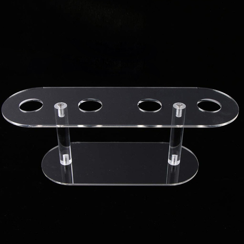 Giá Đỡ Trưng Bày Kem Ốc Quế 4 Lỗ Bằng Acrylic