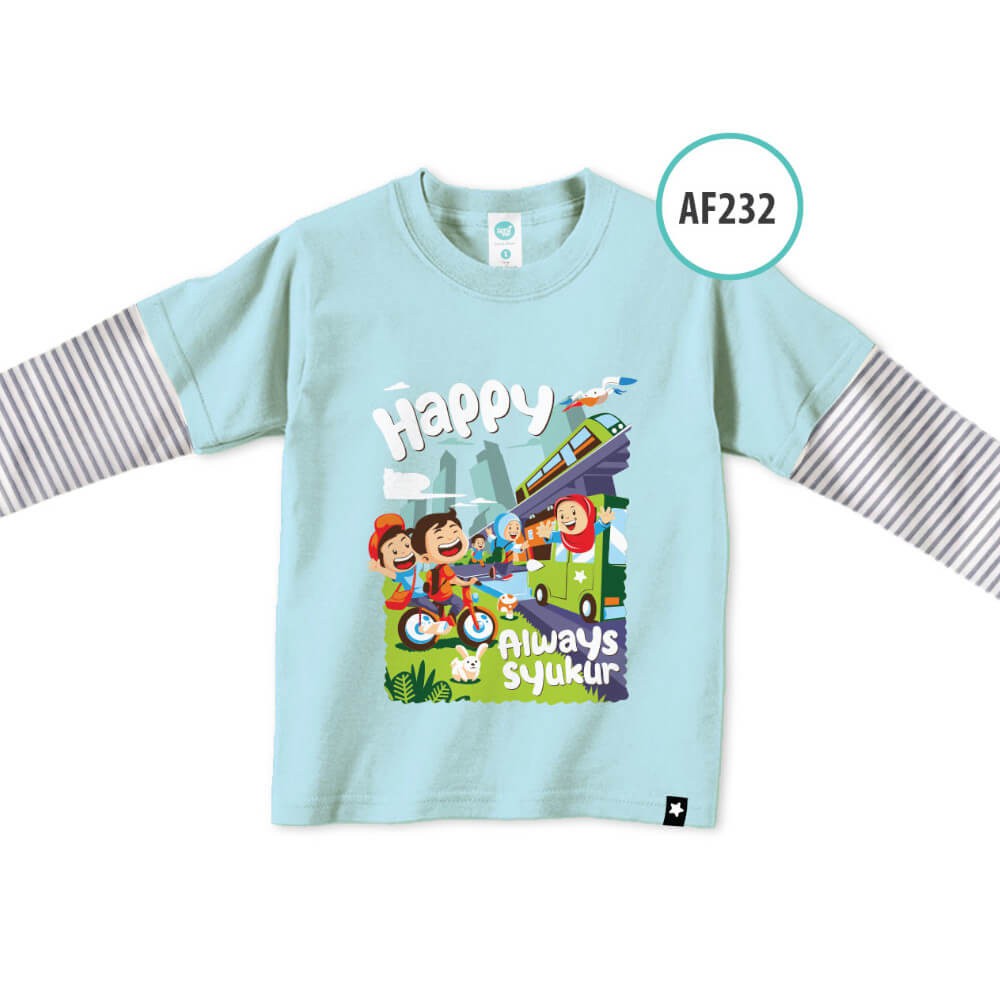 Áo Thun Afrakids - Af232 Happy Always Syukur