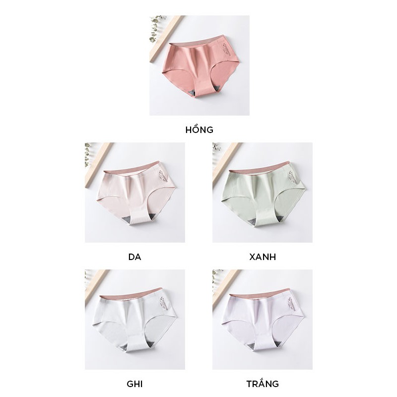 Quần lót nữ đúc su cao cấp không đường may viền ép nhiệt chắc chắn QL06 | BigBuy360 - bigbuy360.vn