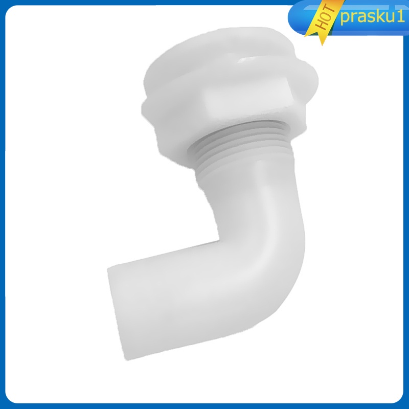 Đầu nối tàu thuyền bằng nhựa trắng 90 độ 2x1'' | BigBuy360 - bigbuy360.vn
