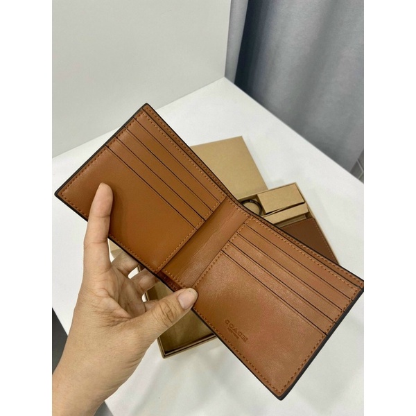 Ví Coach nam kèm khoá mua 1 được 2