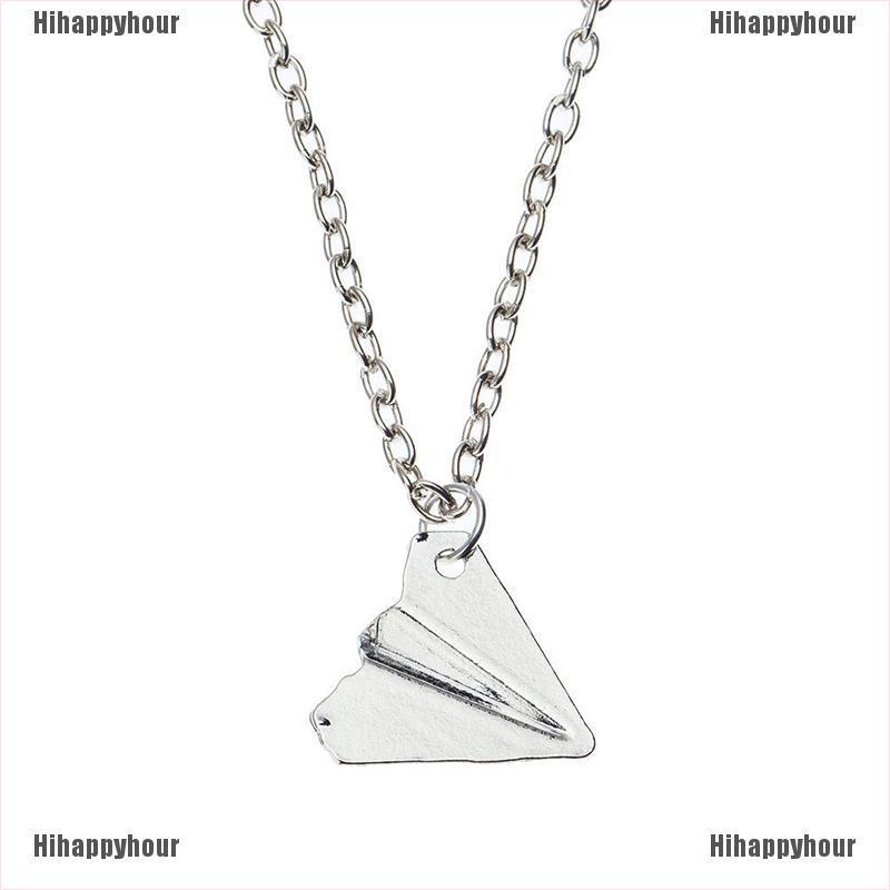 vòng cổ Choker Mặt Hình Máy Bay Giấy Phong Cách Harry Potter