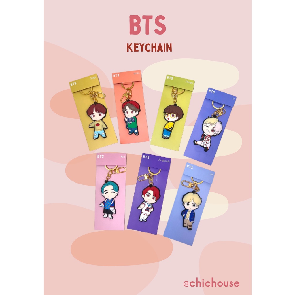 Móc khóa cute BTS - 7 members 🤟🏻