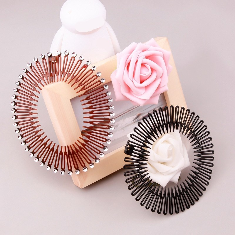 Dây Cột Tóc Mái Hình Lược Màu Kẹo Sáng Tạo Thời Trang Hàn Quốc Cho Nữ