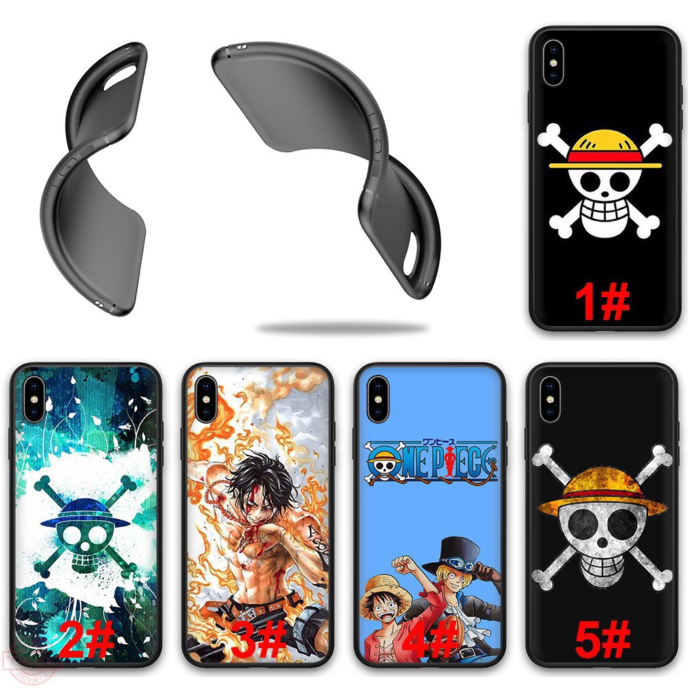 🍁 Ốp điện thoại in hình anime cartoon one piece luffy iphone xs max xr x 8 plus 7 plus 6s plus 6 11 pro max - A645