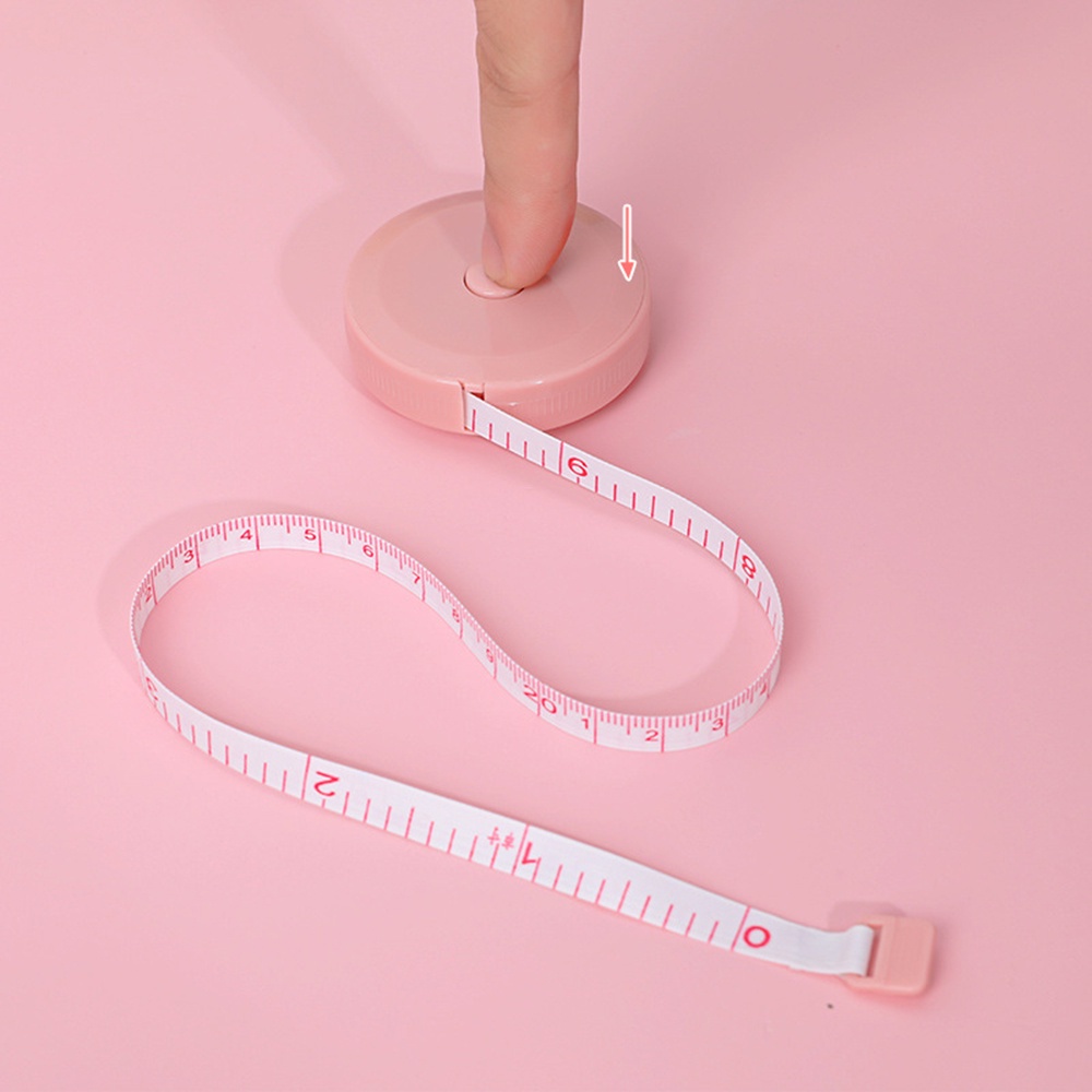 1 Thước Dây Mềm Họa Tiết Trái Cây Hoạt Hình Màu Ngẫu Nhiên Màu Sắc