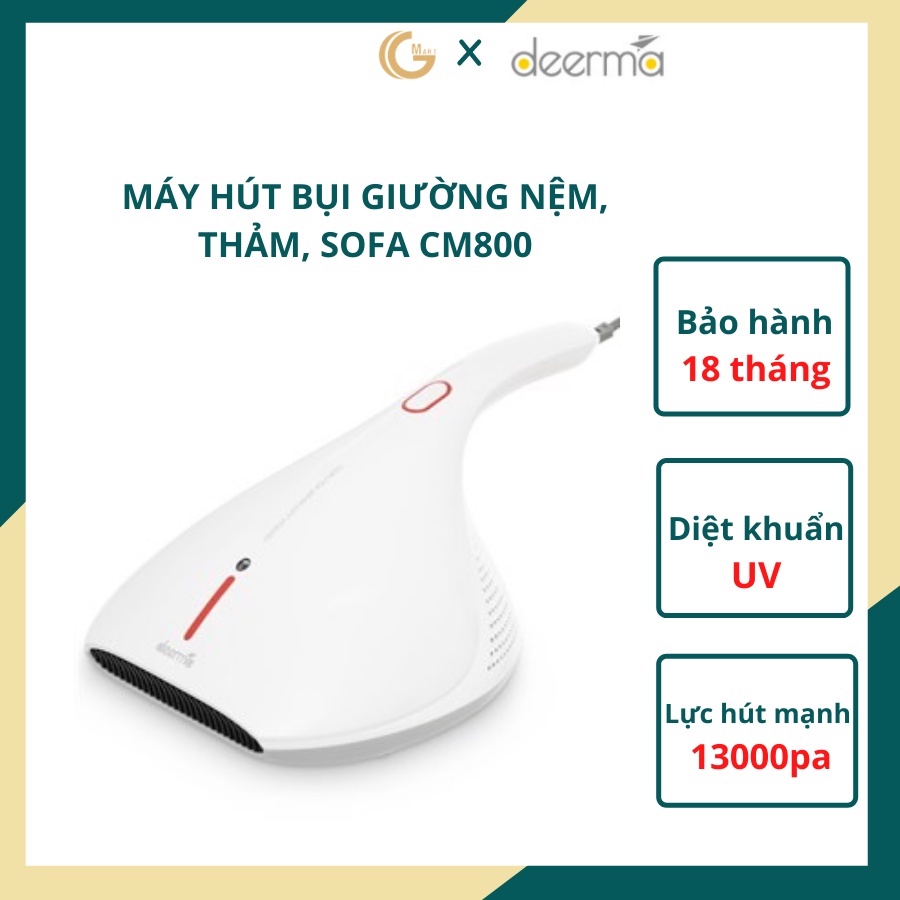 Máy hút bụi cầm tay diệt khuẩn UV Xiaomi Deerma CM800 - BH 18 tháng