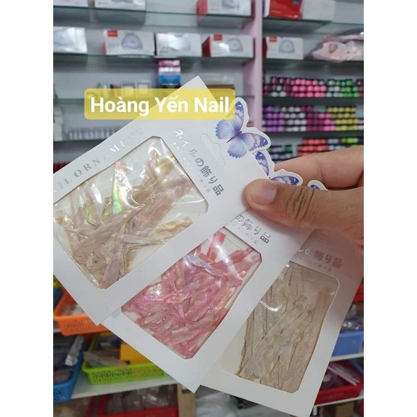 Xà cừ trang trí móng nail siêu mỏng- lẻ 1 túi