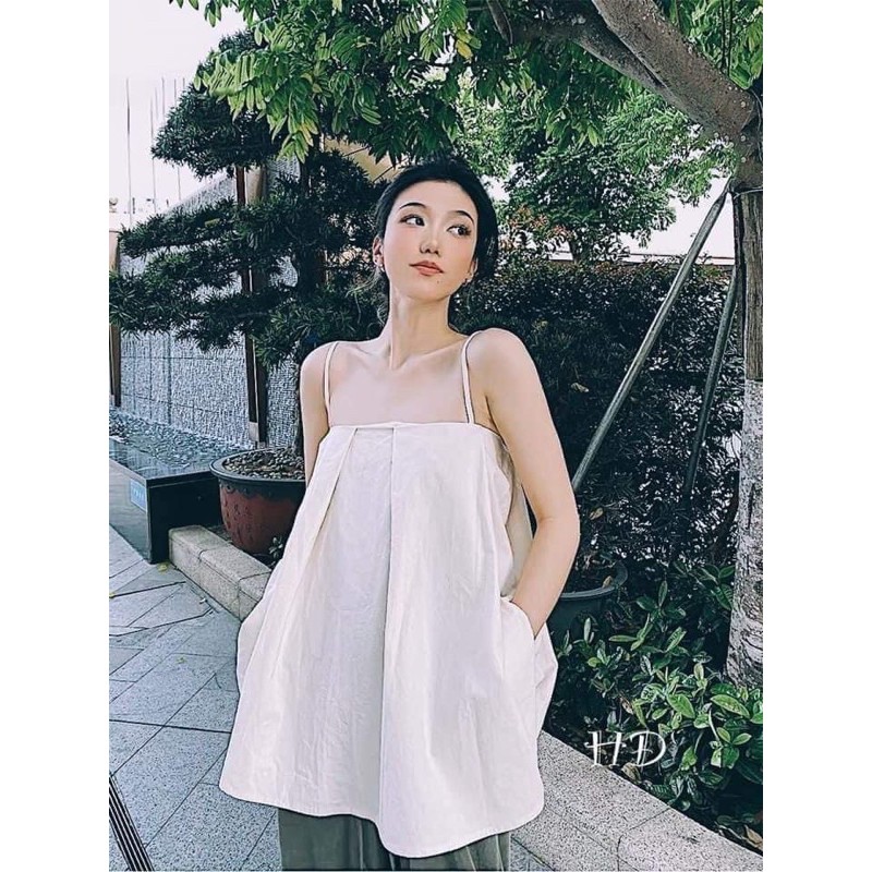 Áo Đũi Hai Dây Dáng Tùng , Tongkhochitue | BigBuy360 - bigbuy360.vn