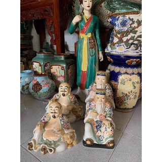 Bộ Bồ tác THỔ ĐỊA - THẦN TÀI bá hoa