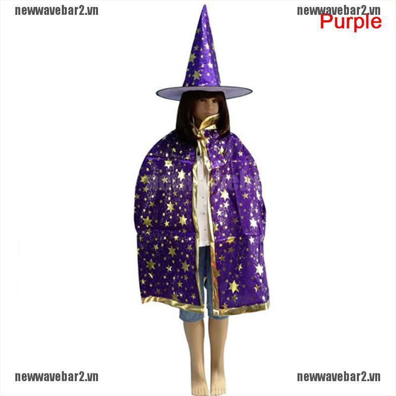 Bộ 2 Mũ Và Áo Khoác Hóa Trang Halloween Dễ Thương