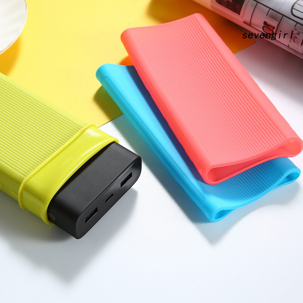 Ốp Lưng Bảo Vệ Bằng Silicone Chống Trượt Cho Xiaomi Power Generation 3 20000mah