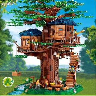 Lắp ráp mô hình lego 21318 Ideas 6007 Tree house Ngôi Nhà trên cây
