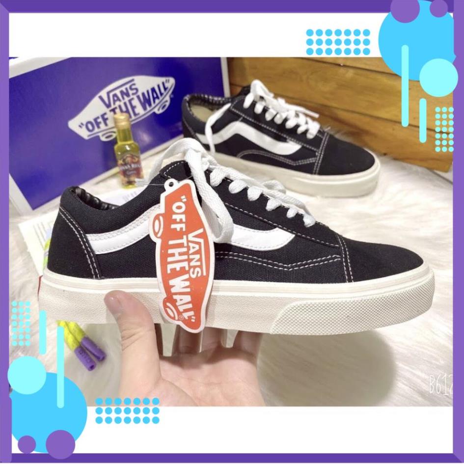 GIÀY 𝐕𝐀𝐍𝐒 VAULT OLD SKOOL MÀU ĐEN ⚡Full box bill⚡ Giày thể thao nam nữ 2021 | BigBuy360 - bigbuy360.vn