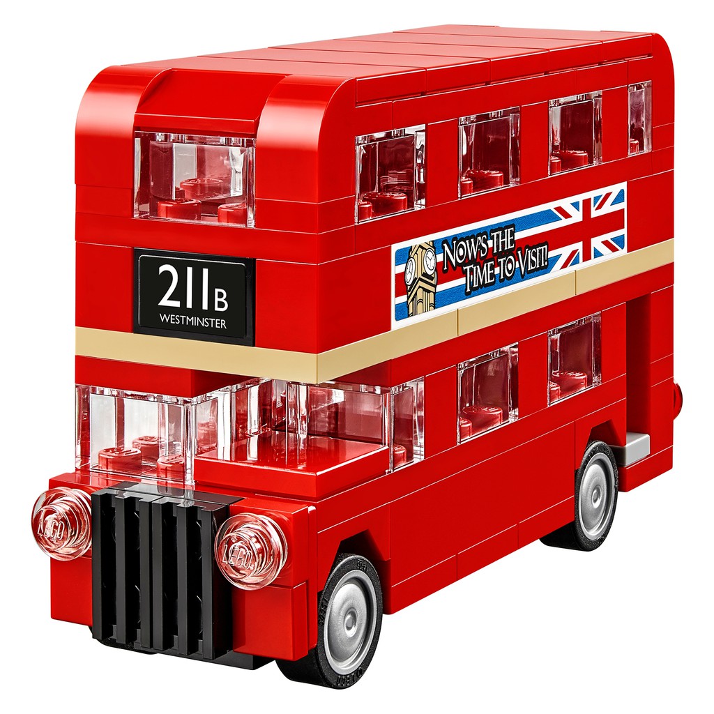 40220 Đồ chơi lắp ráp Iego London Bus - Đồ chơi Đồ chơi lắp ráp Iego Xe buýt 2 tầng mini
