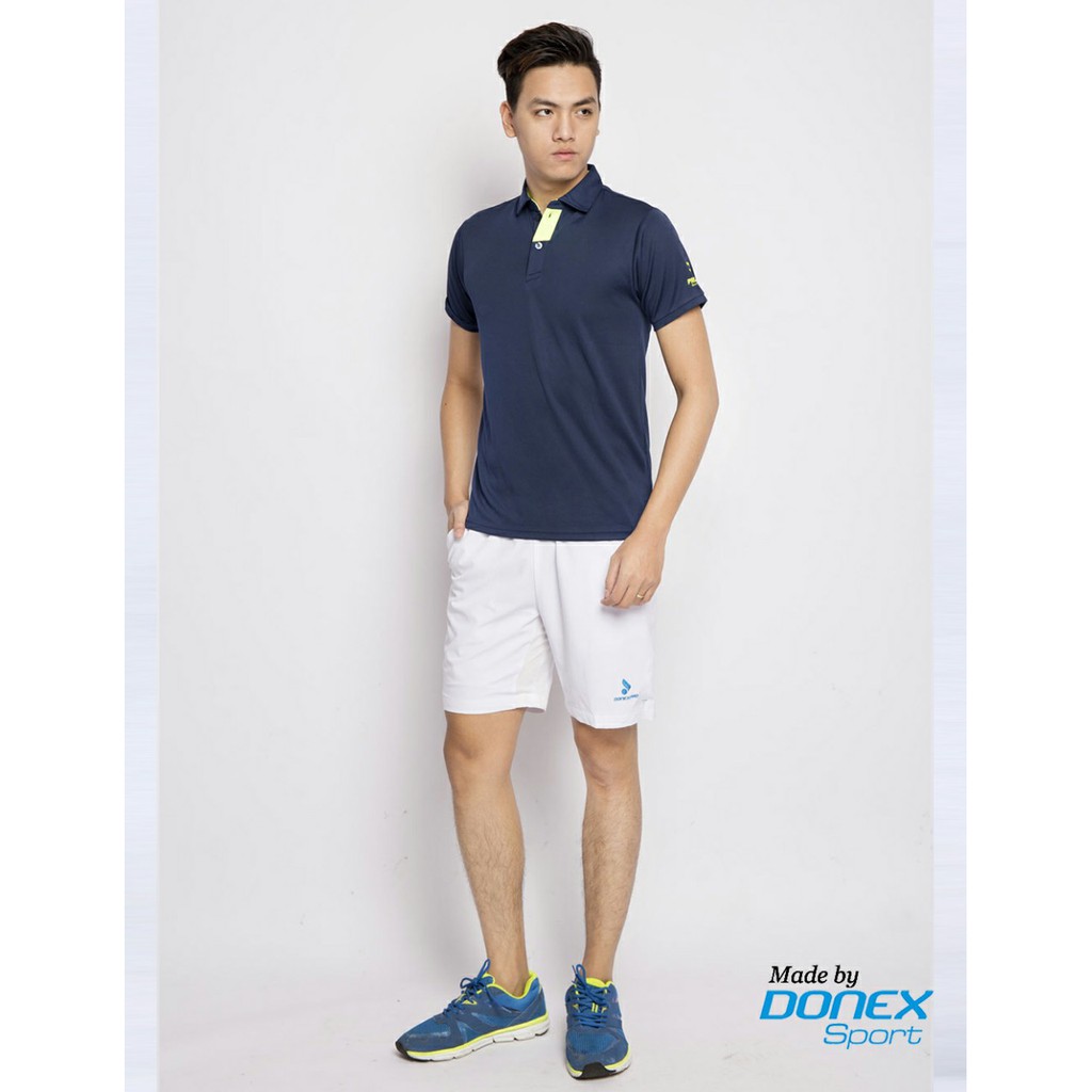 Áo thể thao NAM hãng PRONING MC-8961 NAVY PHỐI DẠ QUANG
