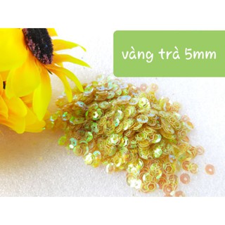 hạt cườm lá (cườm miếng) túi 5g (200_300 hạt)