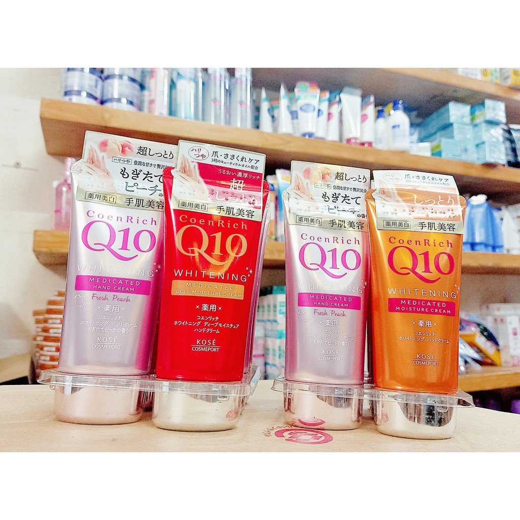 Kem Tay Q10 đủ màu