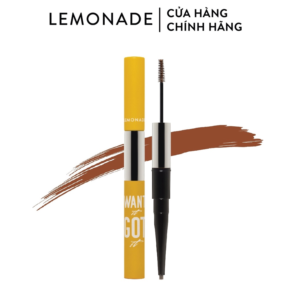 Chì kẻ mày 2 đầu Lemonade Want It Got It Dual Eyebrow 2.75g