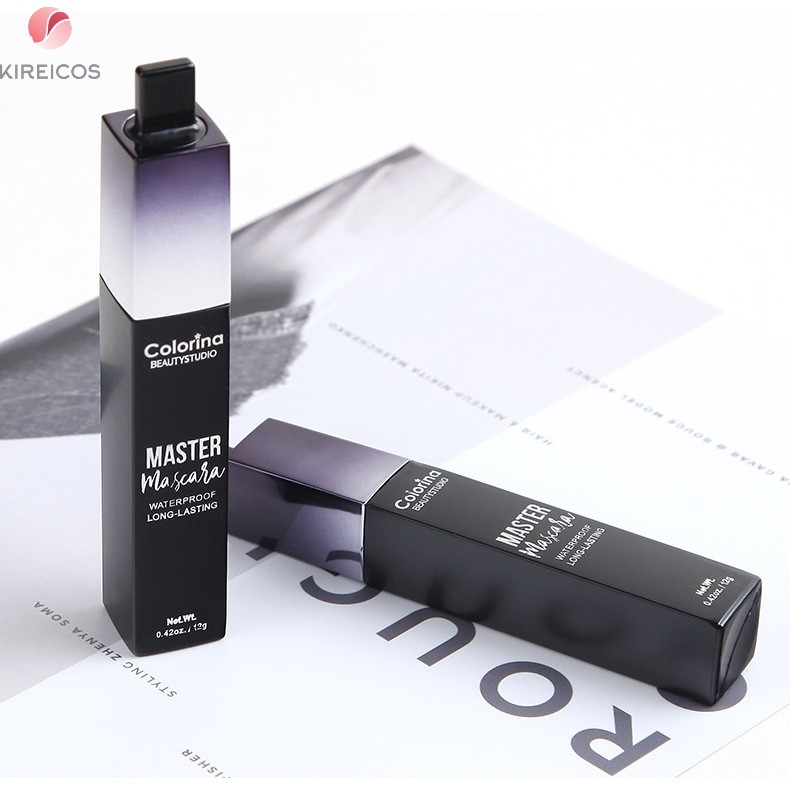 Mascara Chống nước Dài Và Cong Mi 4D màu đen WaterProof Long lasting Colorina