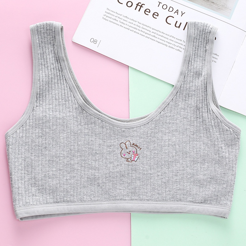 Áo lót vải cotton Nguyên Chất Cho Tuổi Teen/Bé Gái