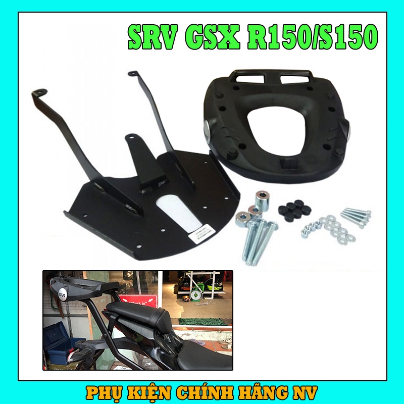 Baga sau Givi SRV GSX R150/S150 chịu lực cao gắn được thùng sau Givi chính hãng