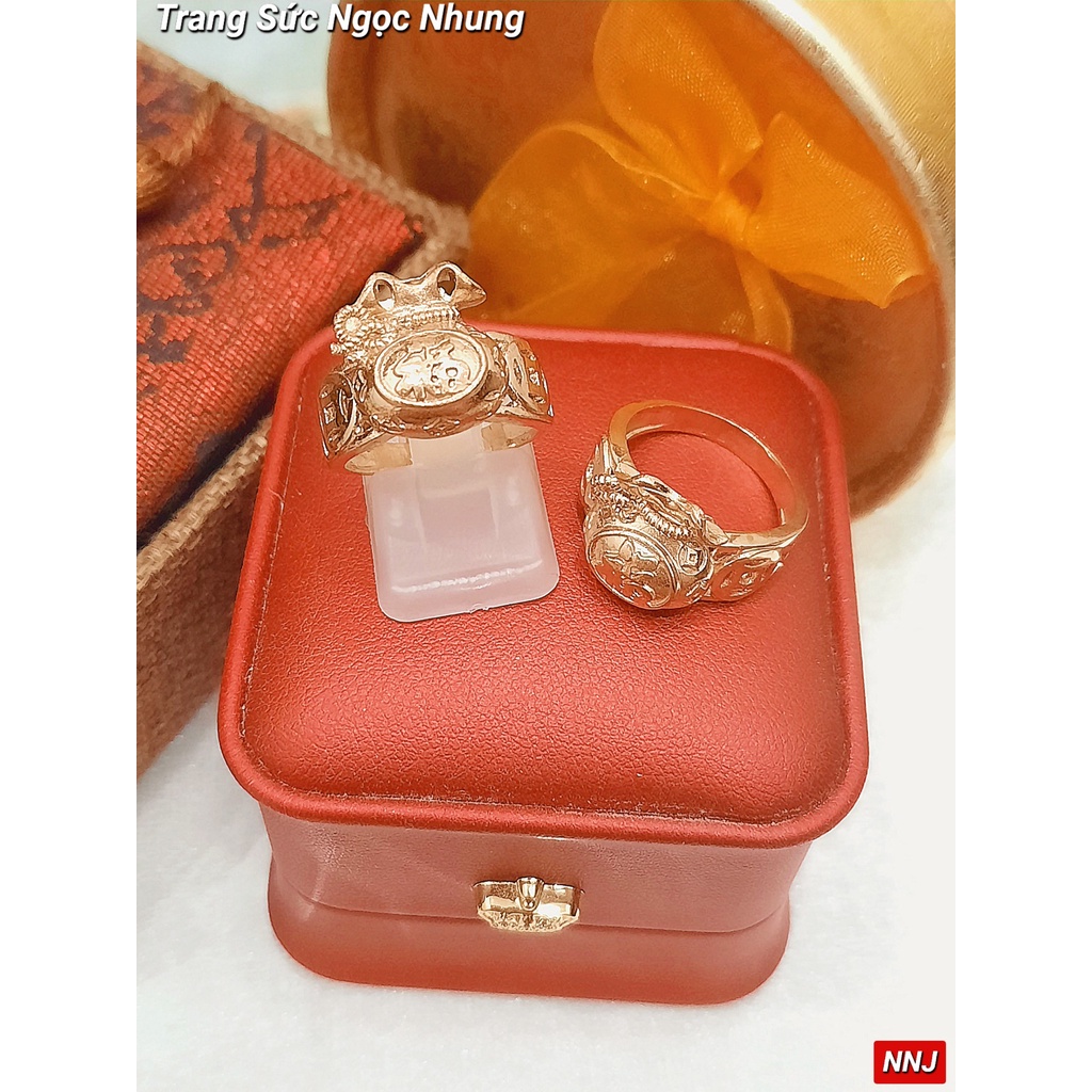 Nhẫn kiểu đồng đỏ-M716