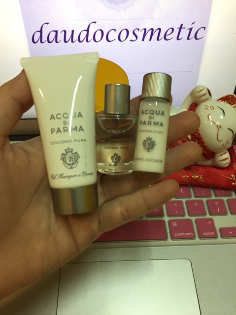 [ mini ] Set Nước hoa Acqua Di Parma Colonia Pura | Thế Giới Skin Care