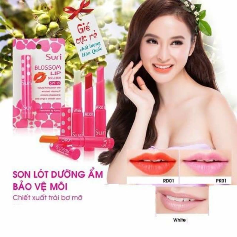 Son dưỡng môi chiết xuất từ trái bơ Suri