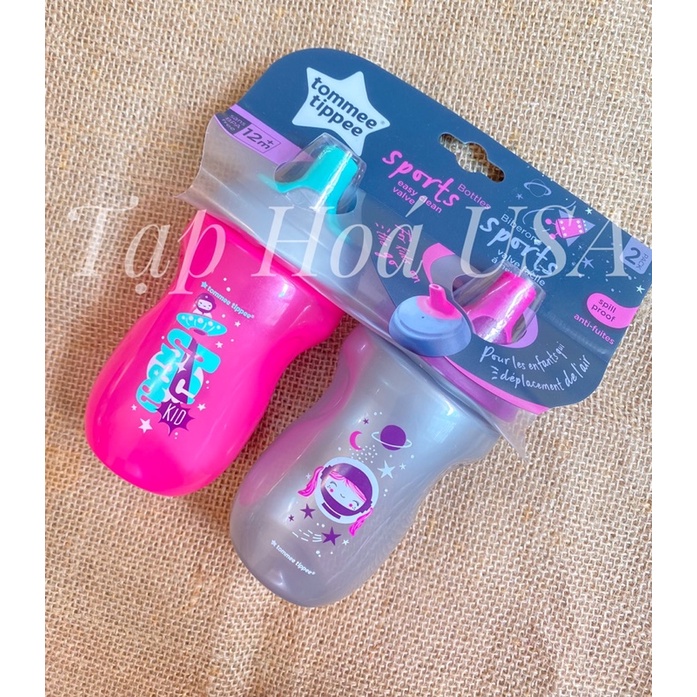 Set bình chống đổ chống tràn Tommee Tippee cho bé 12months trở lên