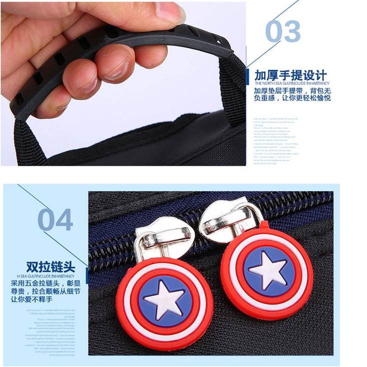 Thiết kế ba lô Captain America
