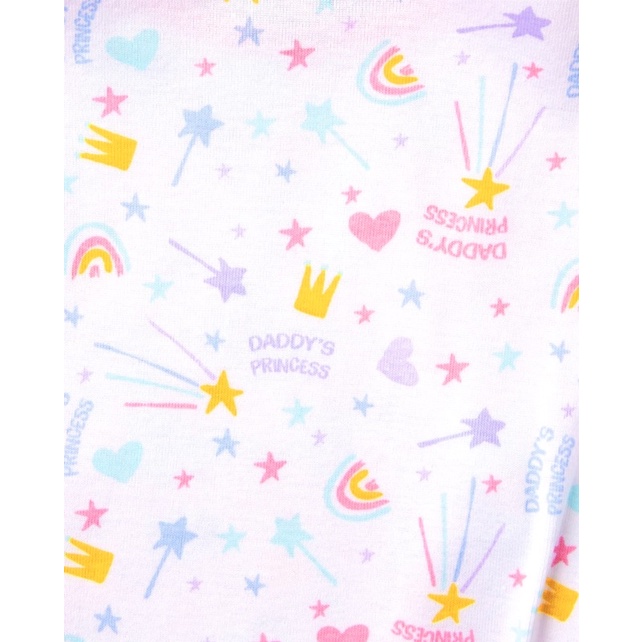 Bộ Quần Áo Dài Tay Bé Gái PLACE Hàng Xuất Dư Xịn Chất Mịn Đẹp 100% Cotton In Hình Dễ Thương 2 Màu