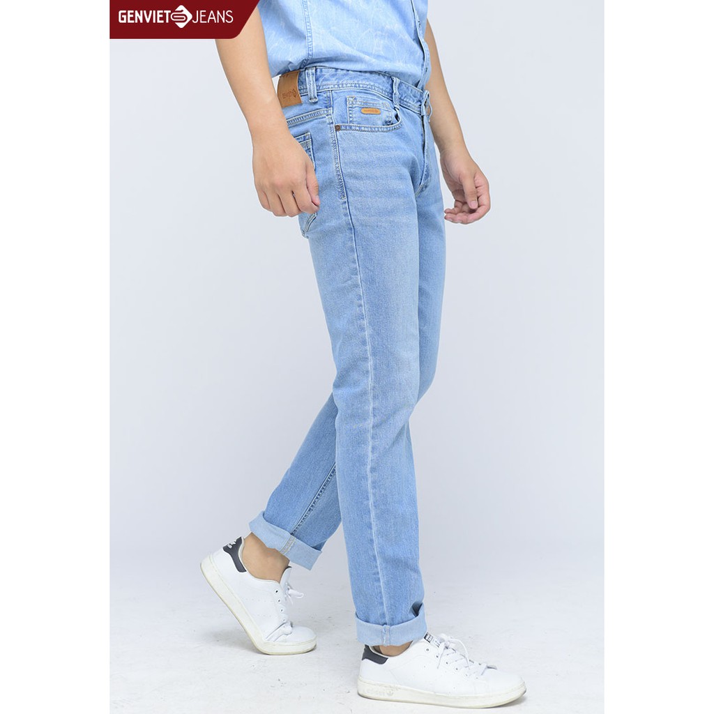 Quần dài jeans nam D1103J1049 GENVIET | BigBuy360 - bigbuy360.vn