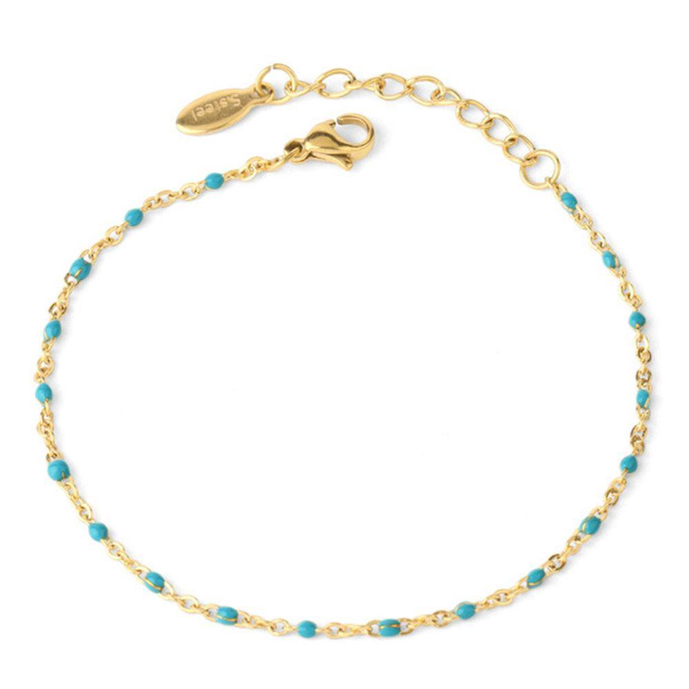 WONDER Vòng Tay Chuỗi Hạt Vệ Tinh Đơn Giản Thời Trang Boho