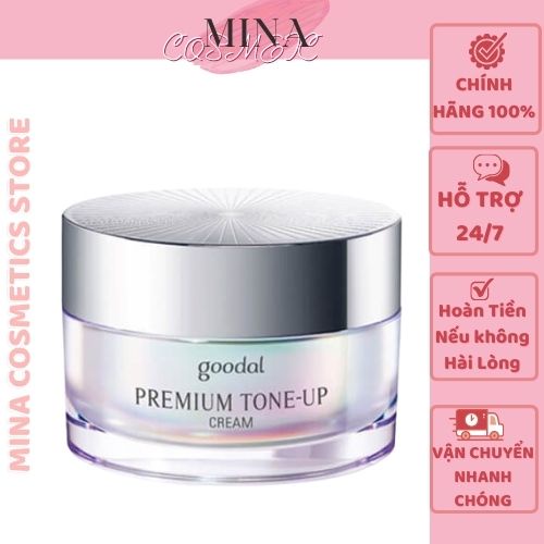 Kem ốc sên hàn quốc[Trắng da 100%-Hàng Auth] kem ốc sên goodal premium snail tone up cream hàn quốc korea