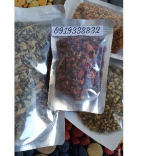 Combo 500g mâm xôi,+300g hoa hồng,nhài,cúc