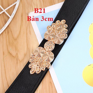 Đai váy 3cm xinh NHIỀU MẪU