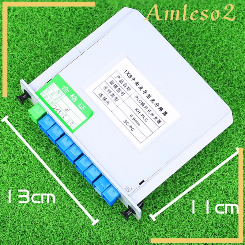 [AMLESO2]1 to 8 SC-UPC Connector Inserted PLC Fiber Optic Optical Splitter Module