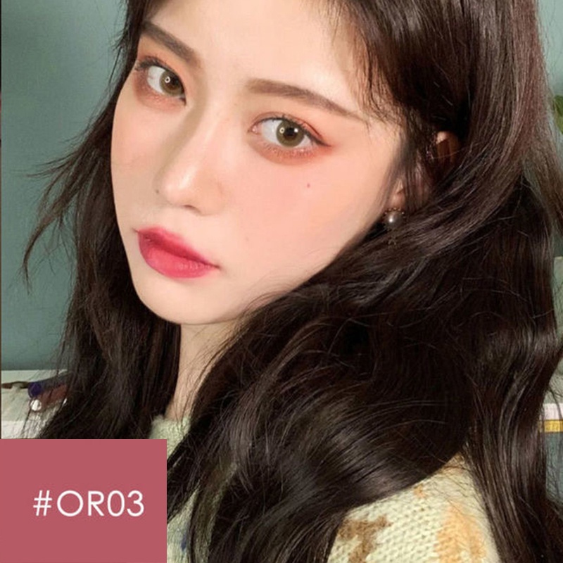 [Hàng mới về] Son môi trang điểm DAIMANPU màu sắc nhung lì quyến rũ lâu trôi phong cách Hàn Quốc