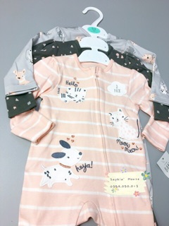 Set 3sp body sleep bé gái 6-9mth