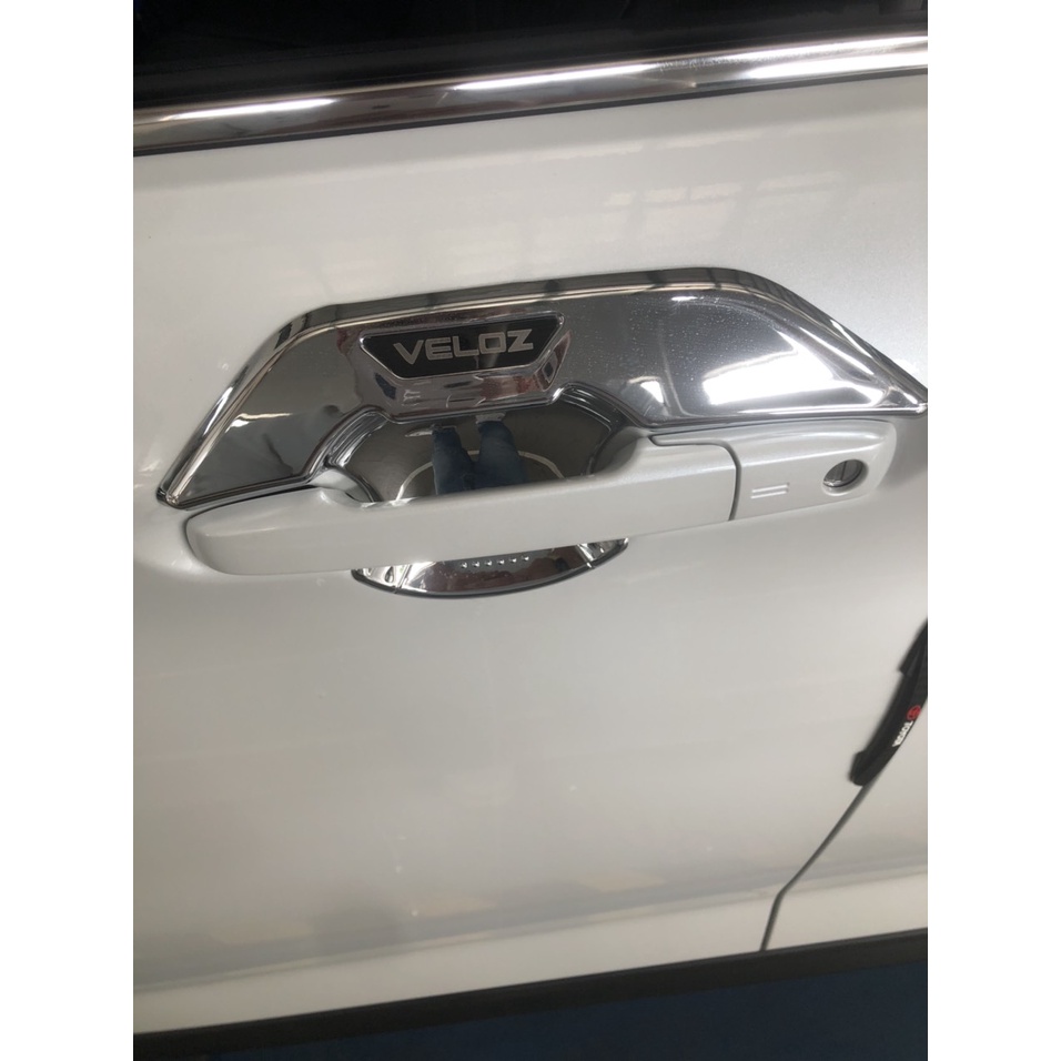 Ốp Tay nắm, Hõm Cửa Xe TOYOTA VELOZ 2022 2023 Mạ Crom cao cấp