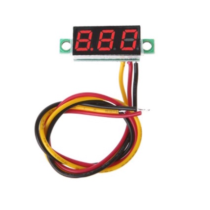 Vol kế DC mini 0,8inch 0-100V 3 dây