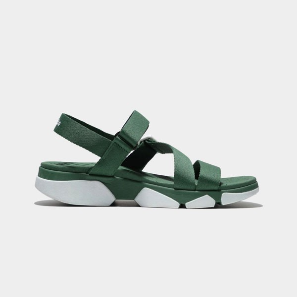 Sandals Shondo F7 Track xanh mint đế trắng F7T0042