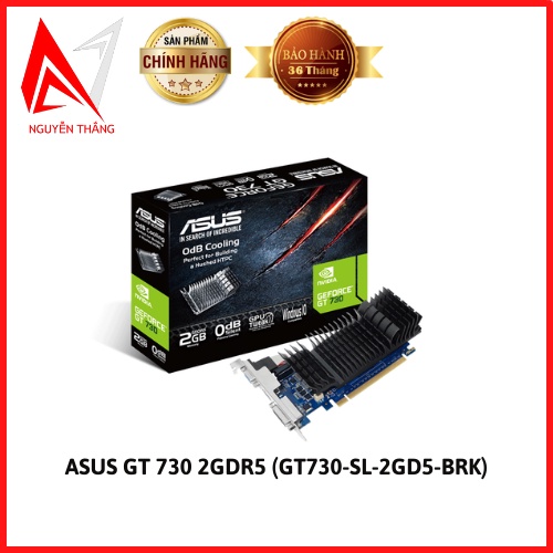 Vga card màn hình ASUS GT730 2GDR5 Chính Hãng (GT730-SL-2GD5-BRK) chính hãng