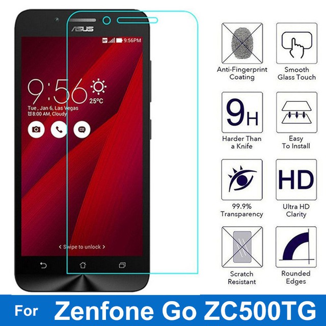 tempered glass screen proctetor film 2.5D 9H cho Asus Zenfone ROG Phone 3 4 5 6 7 ZS661KL ZS670KS ZS671KS ZB555KL ZB570TL ZB631KL ZB633KL ZB634KL ZC554KL ZS630KL Max Plus Pro M1 M2 Ultimate